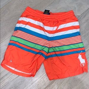 Size 10-12 Boys Polo Swim Trunks